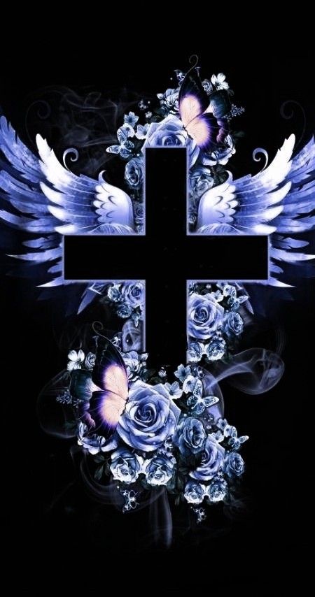 Girly Crosses Wallpaper
