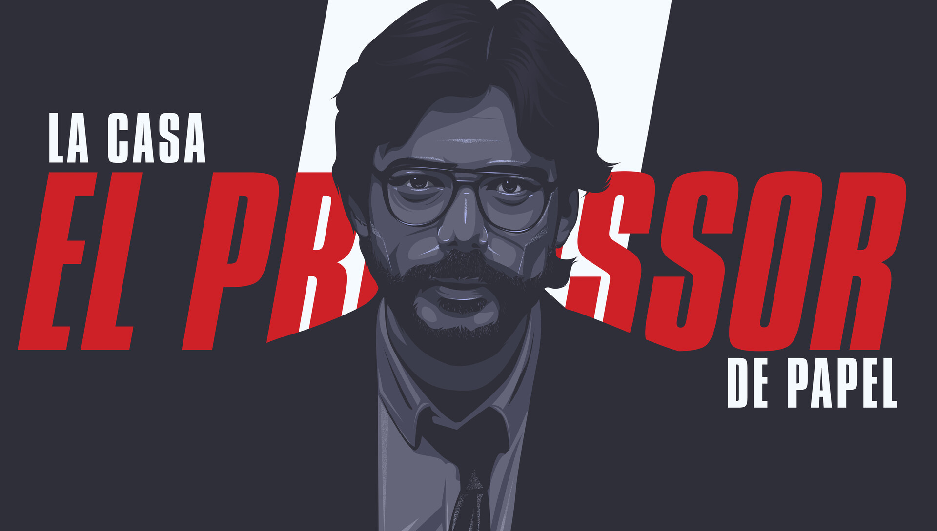 Money Heist Professor Wallpaper