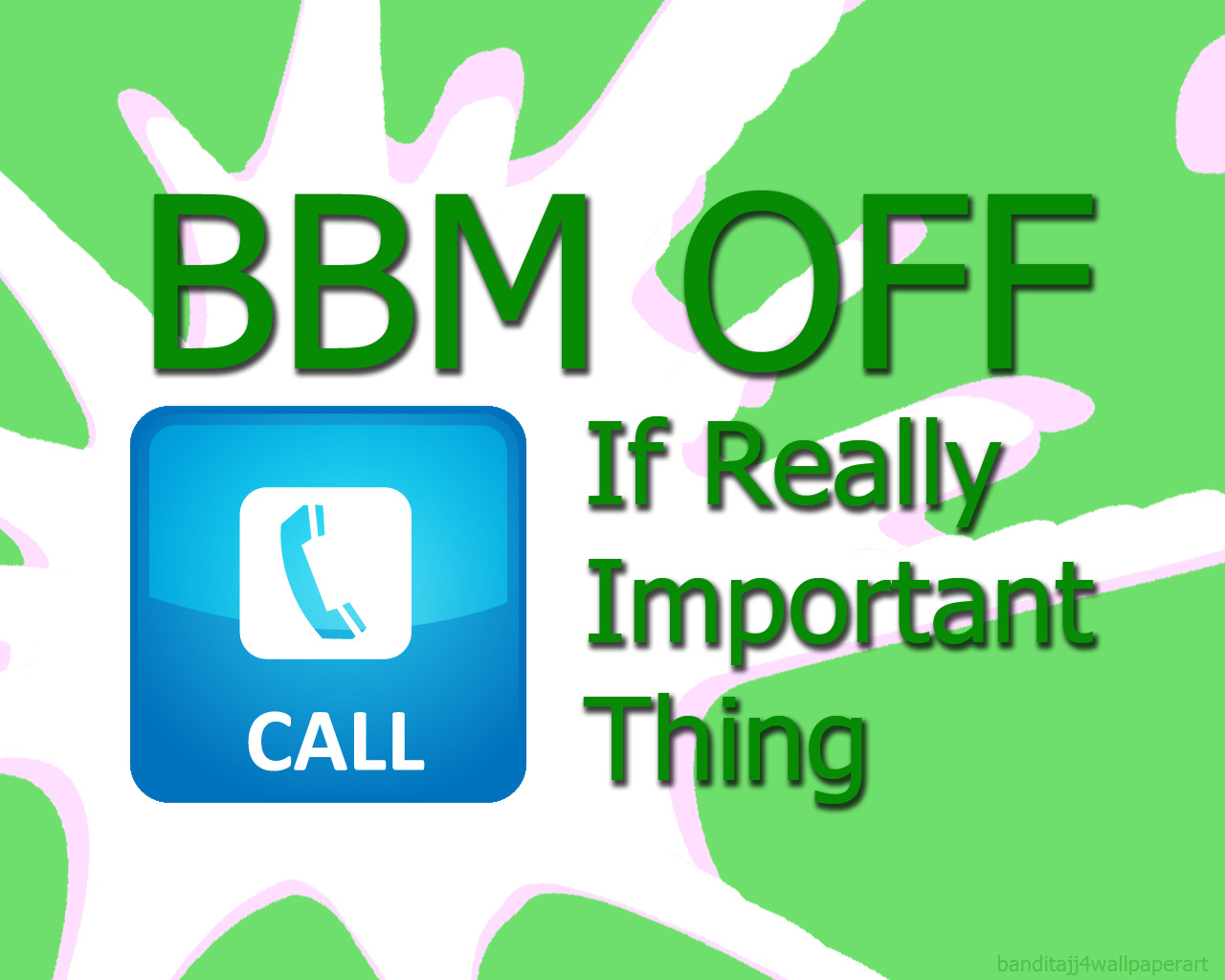 Bbm Off Blackberry Wallpaper Call Me