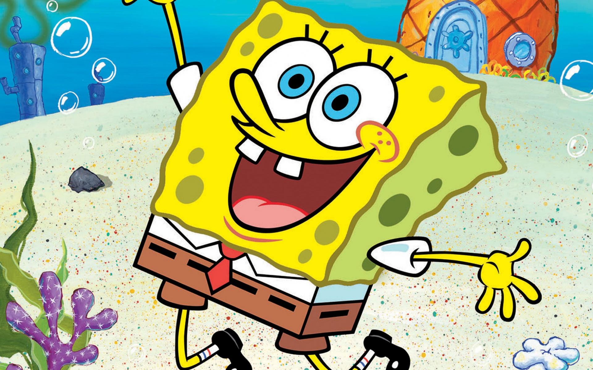 Spongebob Squarepants Wallpaper HD Movie Play