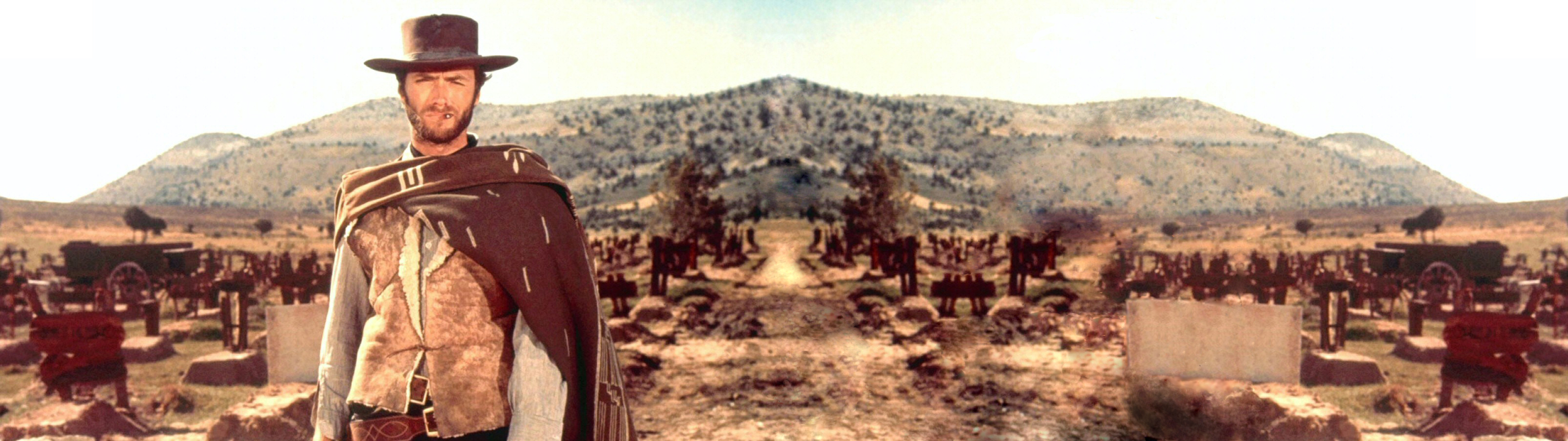 And The Ugly Western Clint Eastwood Multi Dual G Wallpaper Background