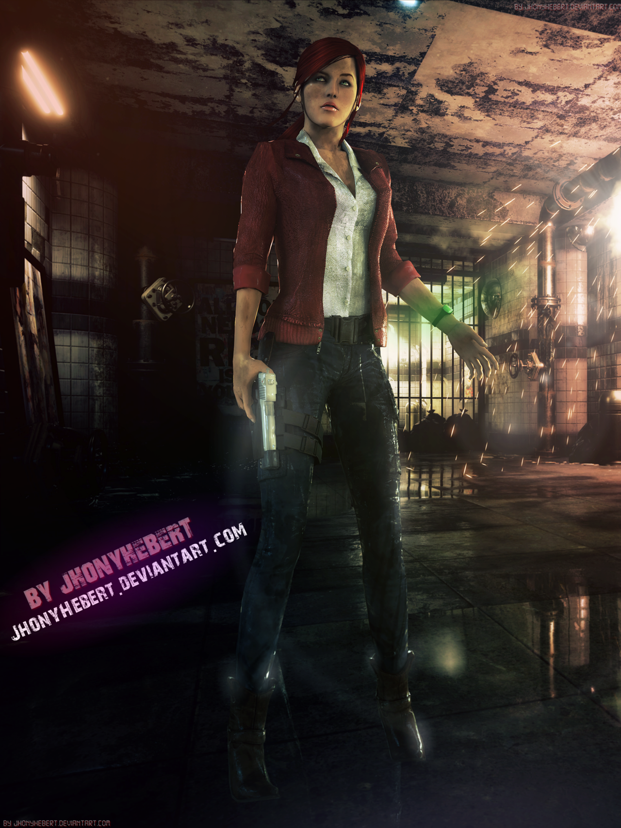 Claire Redfield Resident Evil Revelations By Jhonyhebert On