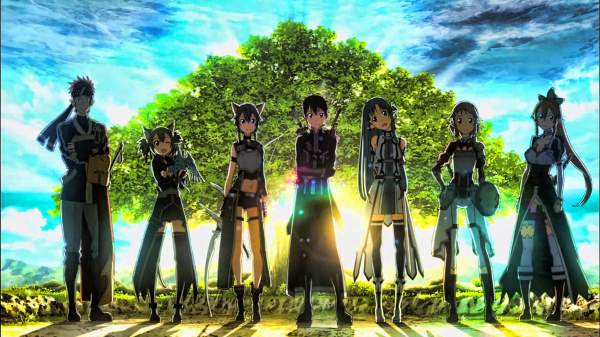 cool hd anime wallpapers sao