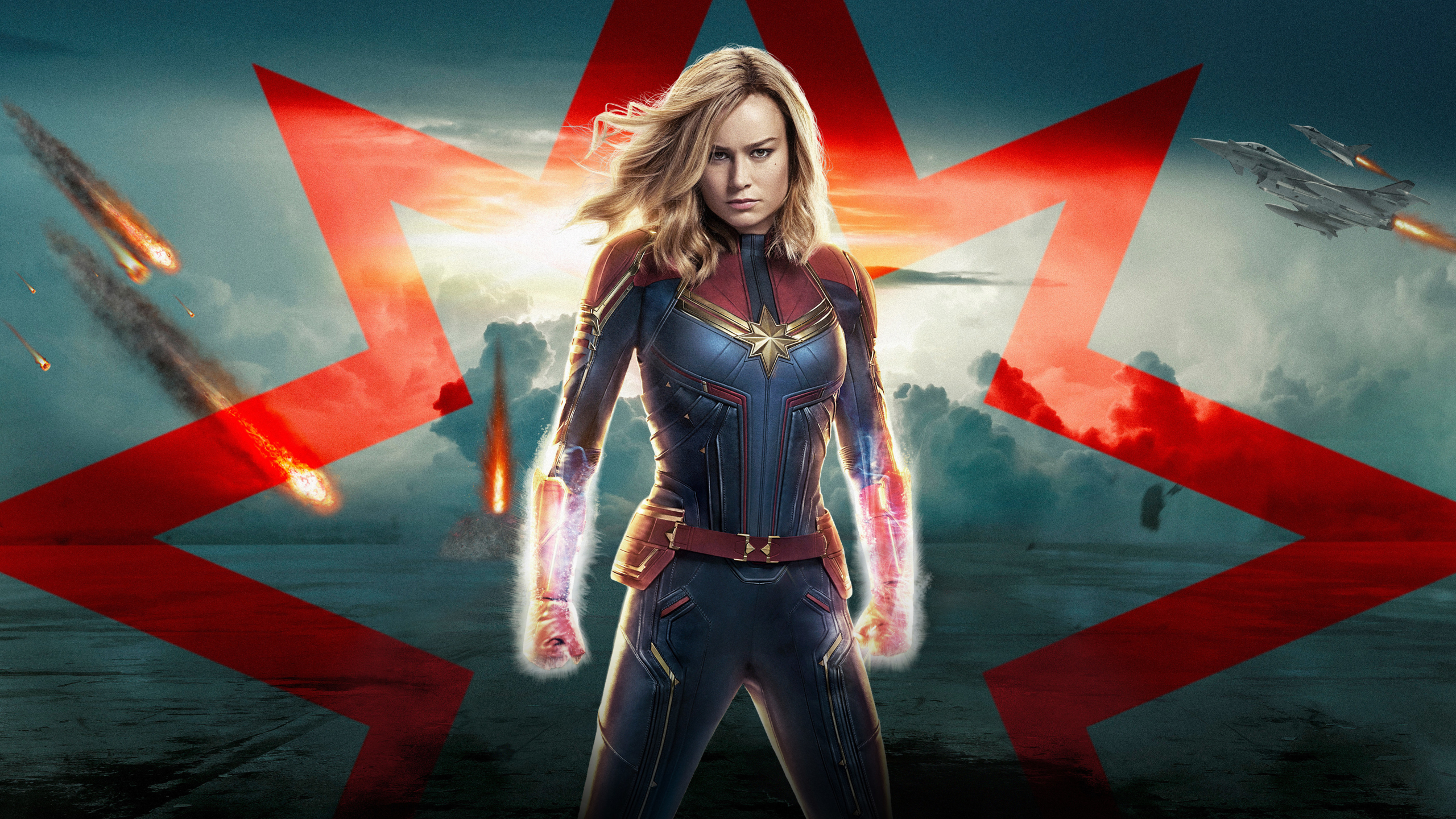 Captain Marvel Movie 1440p Resolution Wallpaper HD