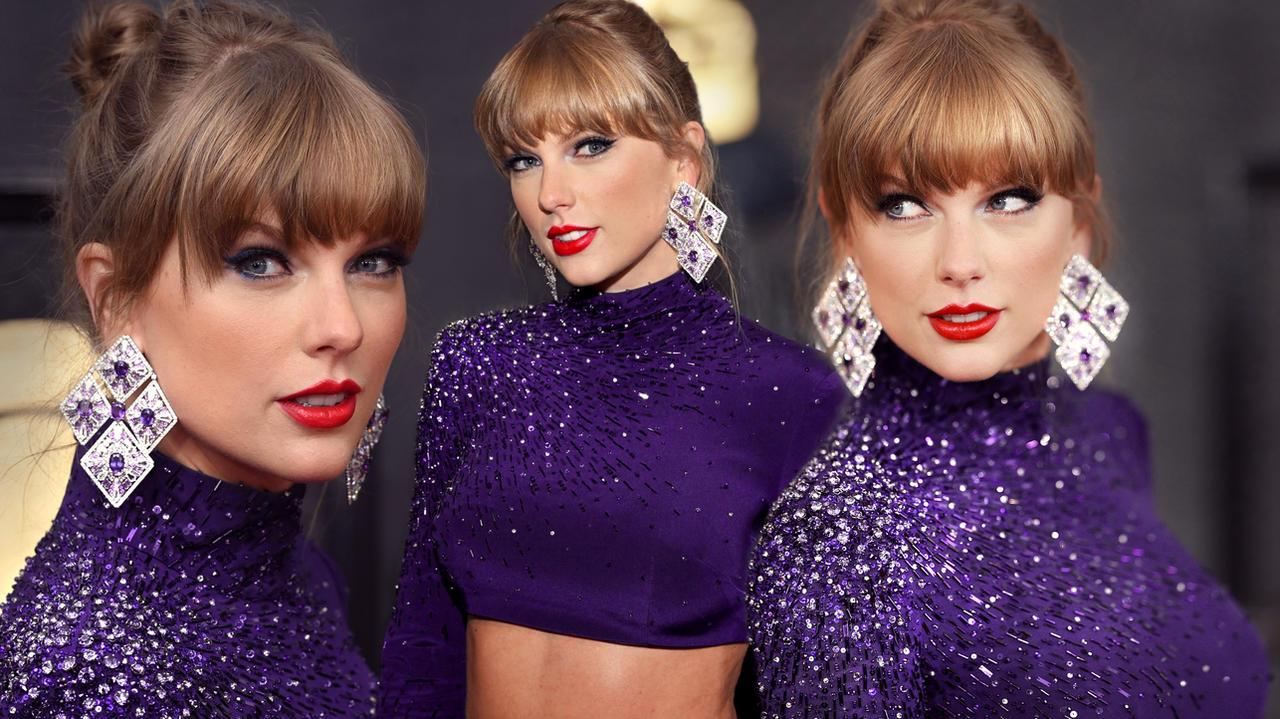 Taylor Swift Purple Grammys UHD Wallpaper By Devilfish89 On