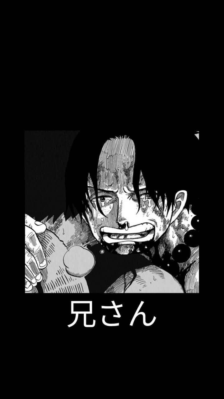 One Piece The Tragic Moment Of Ace S Death Wallpaper