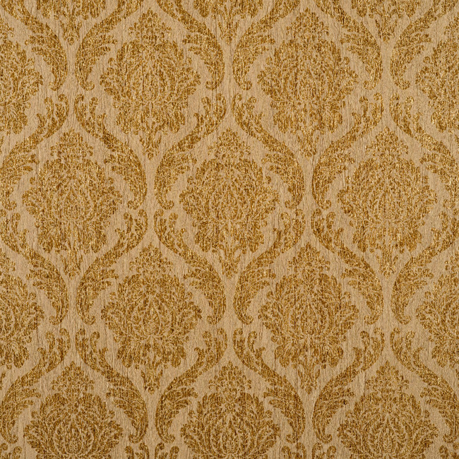Damascus Wallpaper In Gold And Beige Design By York Wallcoverings