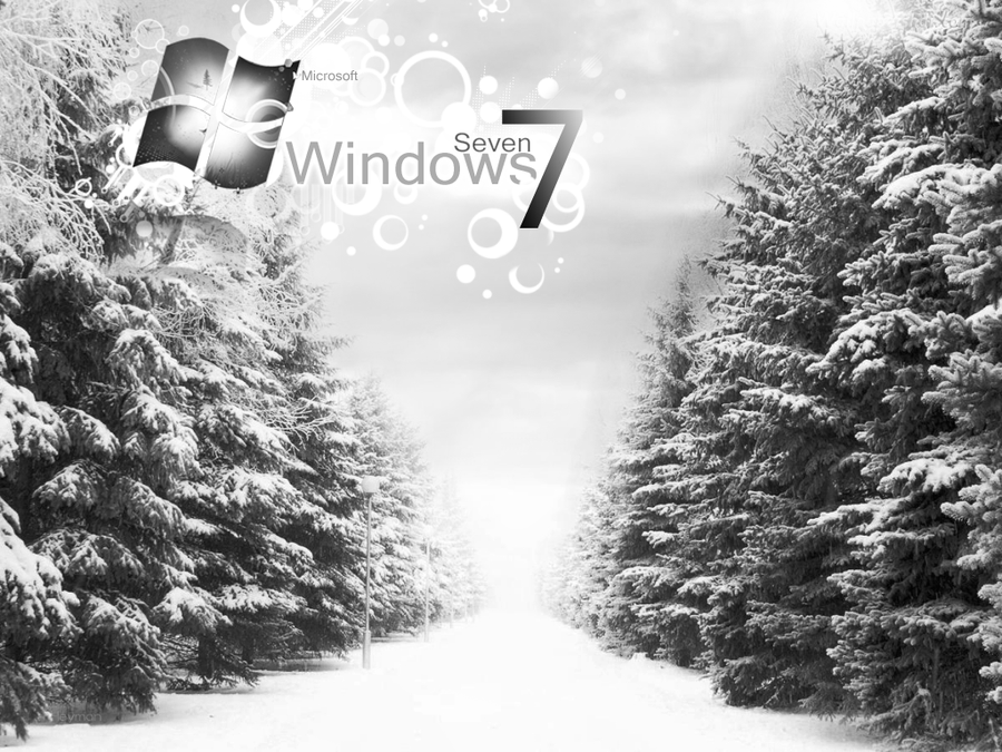 Windows Winter Wallpaper By Heyman Gfx