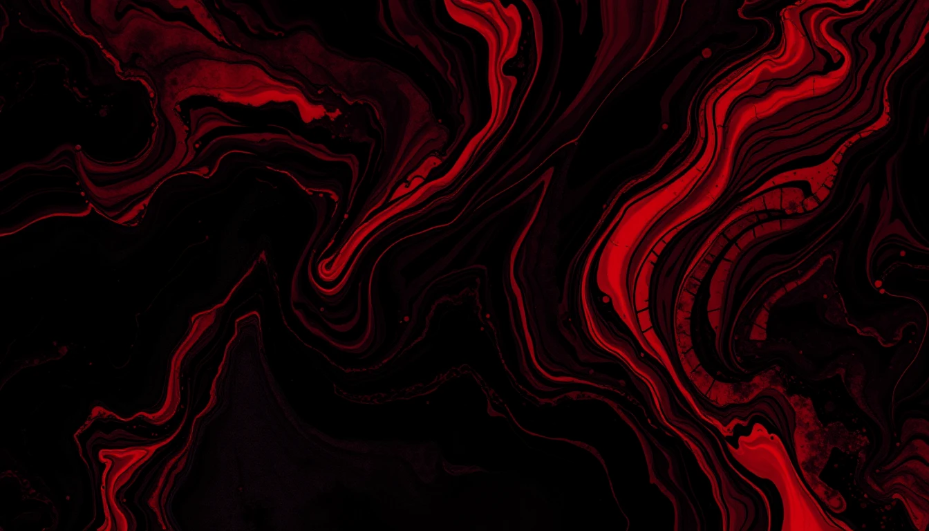 Black And Red Abstract Wallpaper