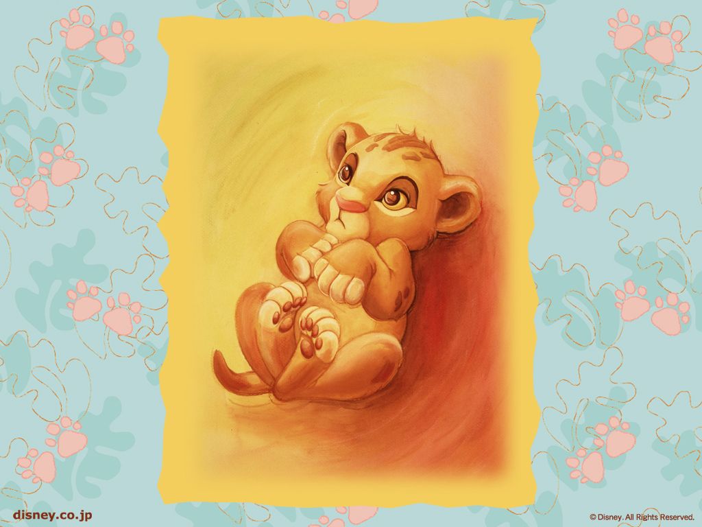 Disney Wallpaper The Lion King Phone Cases Baby Simba