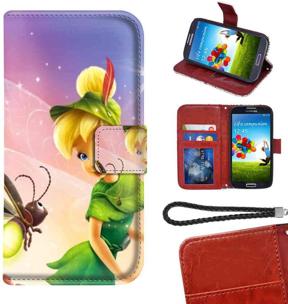 Amazon Wallet Case Patible Galaxy S6 1in Tinkerbell