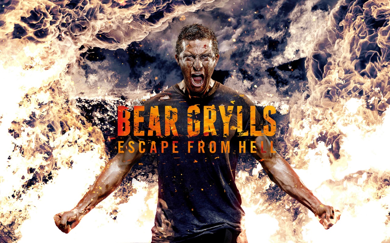 Bear Grylls Escape From Hell Wallpaper