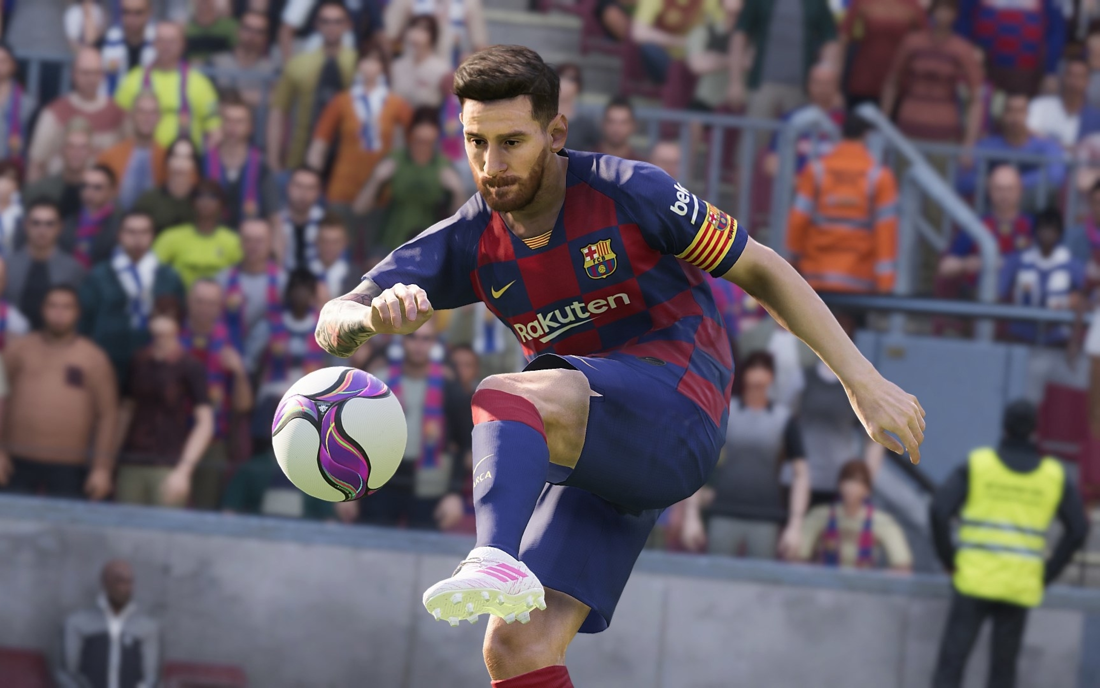 3840x2400 Lionel Messi In eFootball PES 2020 4K 3840x2400