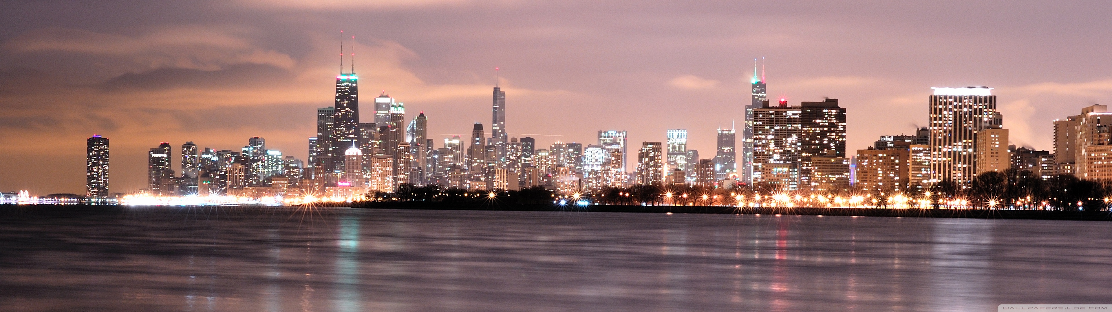 Chicago Skyline HD Desktop Wallpaper High Definition