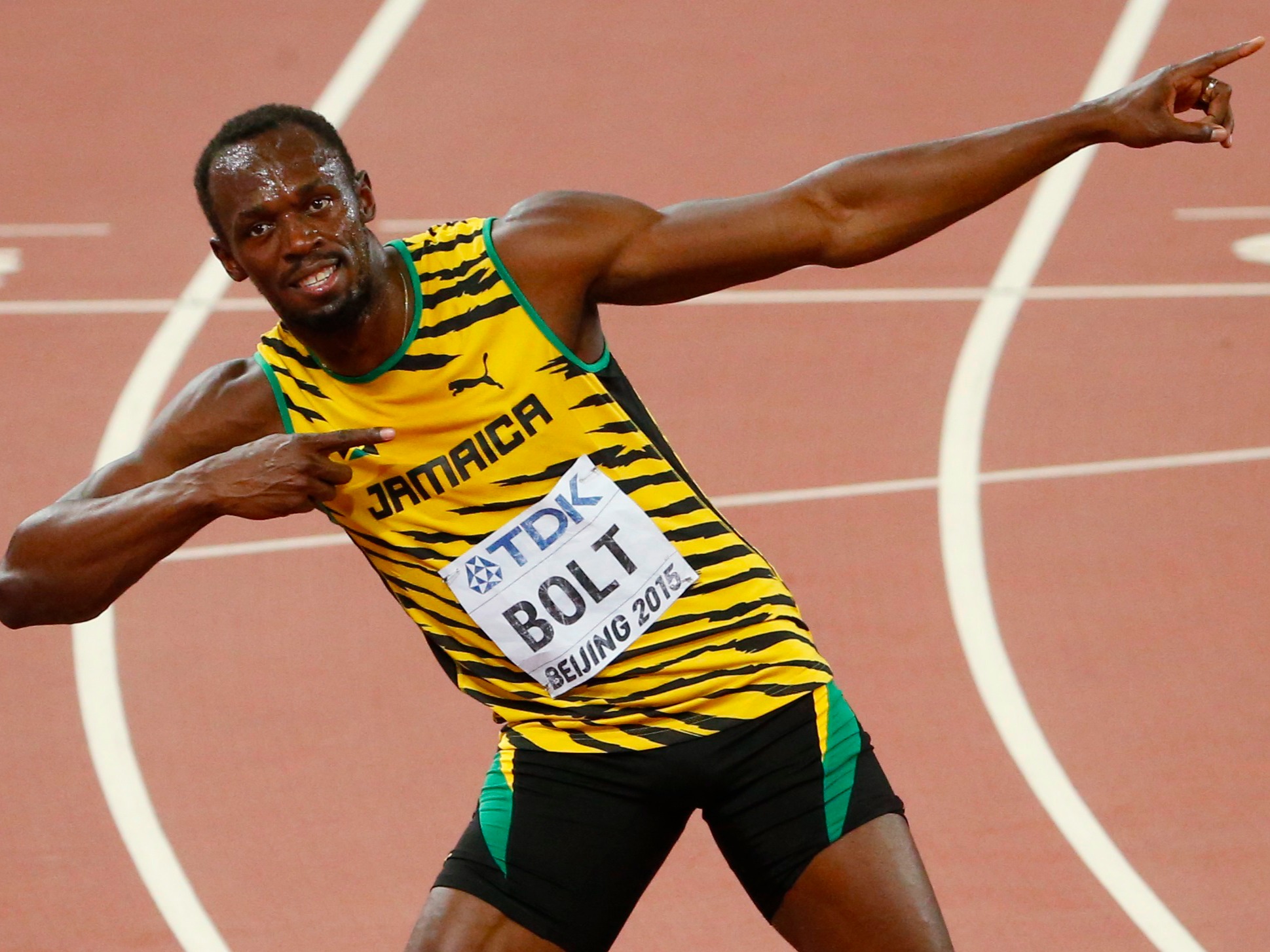 Usain Bolt Wins 100m World Championships Business Insider