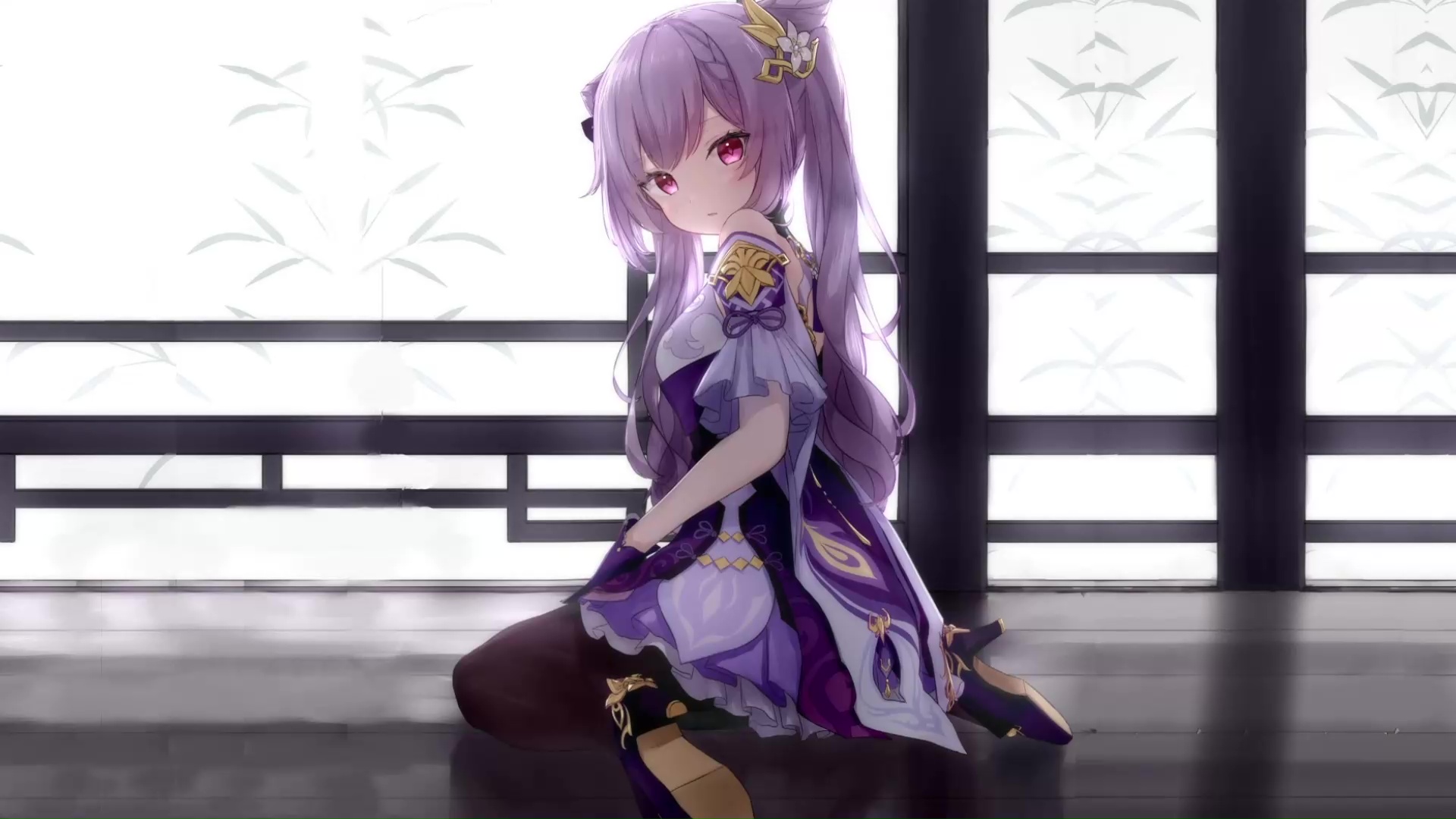 Keqing Genshin Impact Live Wallpaper