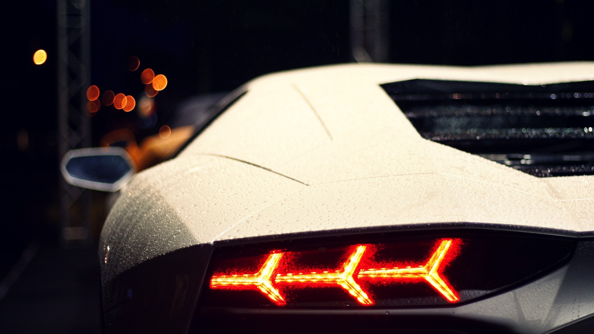 Lamborghini Aventador Taillight Desktop Pc And Mac Wallpaper