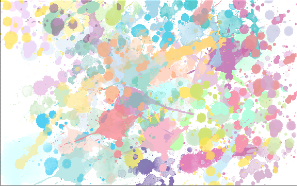 Watercolor Paint Splatter Background By