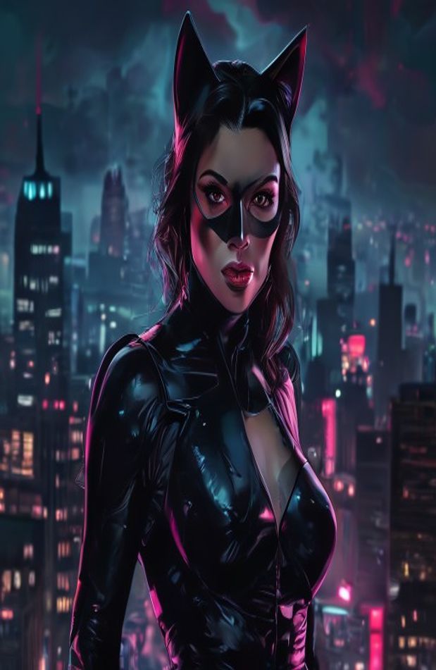 Anne Hathaway Catwoman Wallpaper