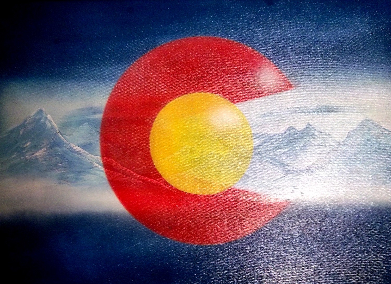 Colorado Flag By Mizuarts On