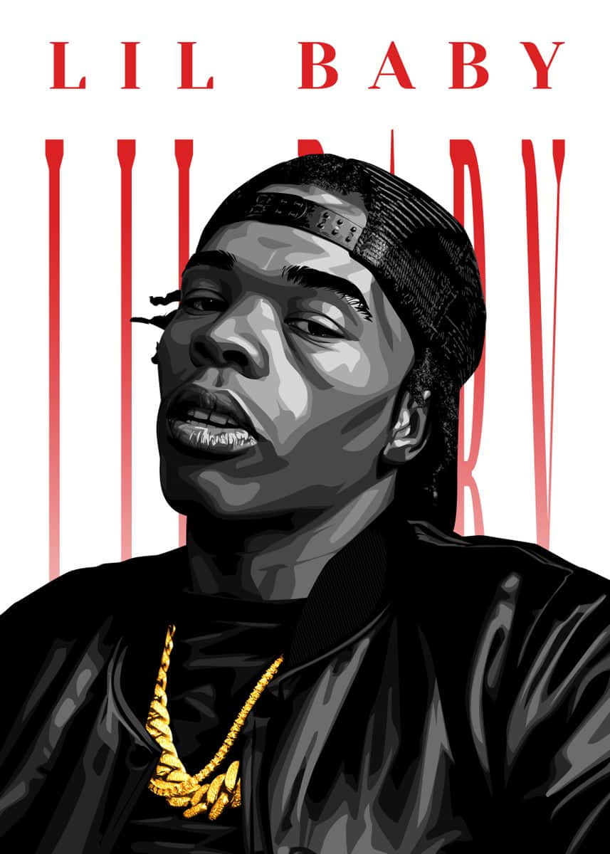 Lil Baby Cartoon Wallpaper