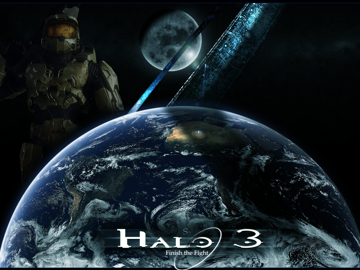 Halo Logo Wallpaper HD Background Games