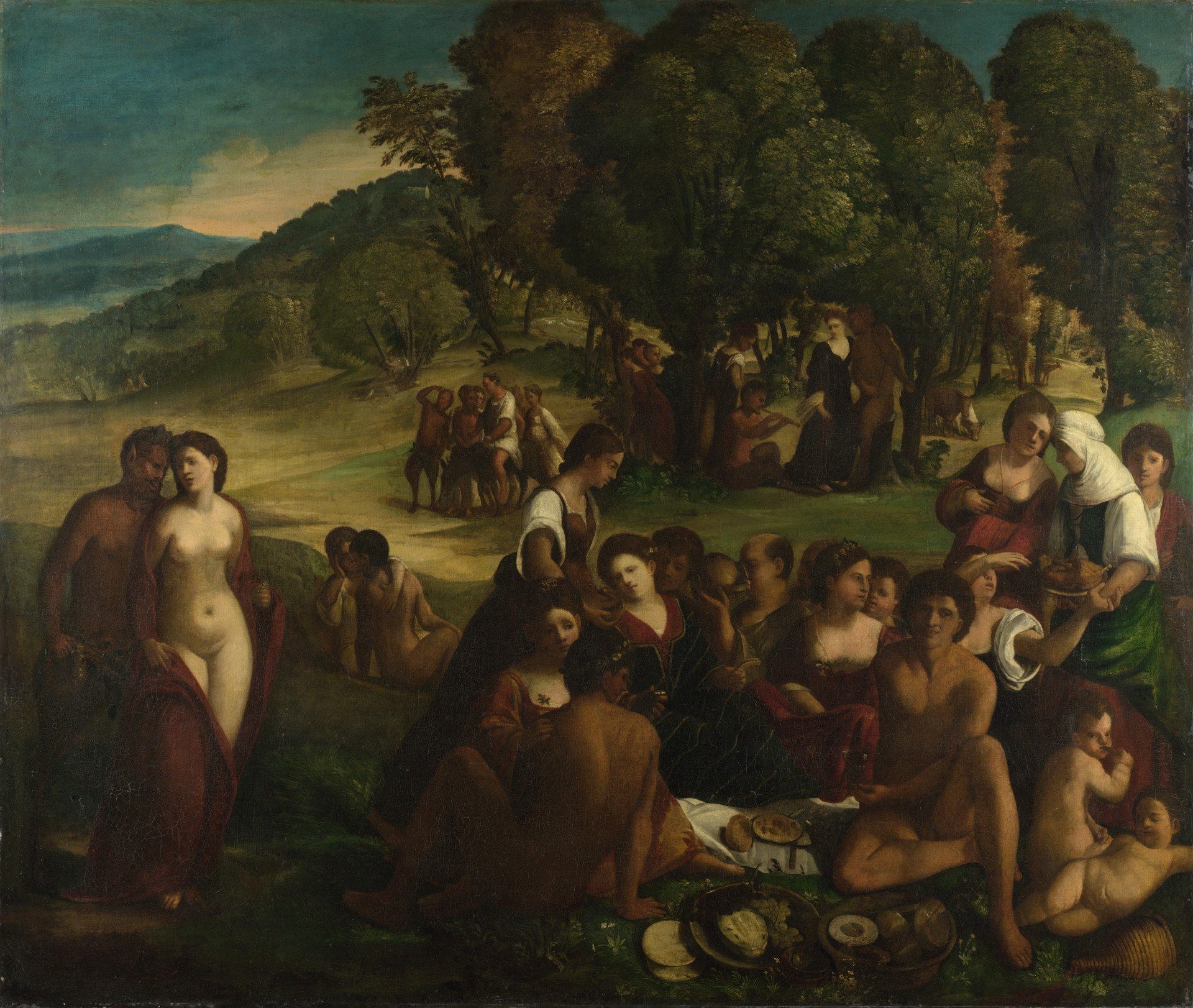 Bacchanalia National Gallery London Orgy Dosso Dossi