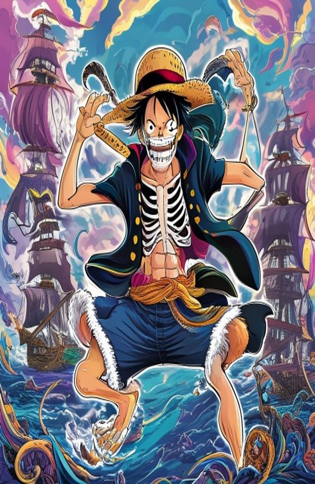 Brook One Piece Wallpaper