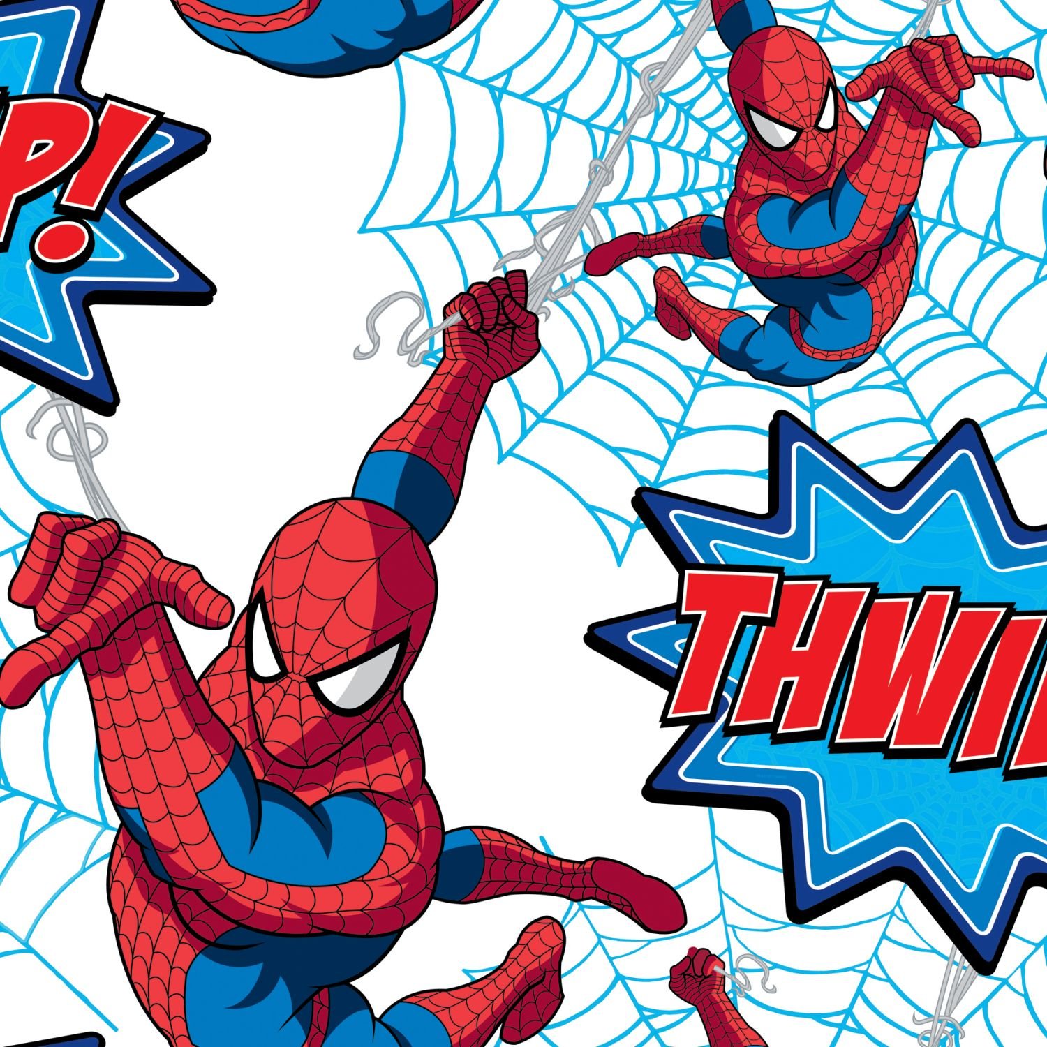 Graham Brown Spiderman Marvel Ics Wallpaper 10m Roll White