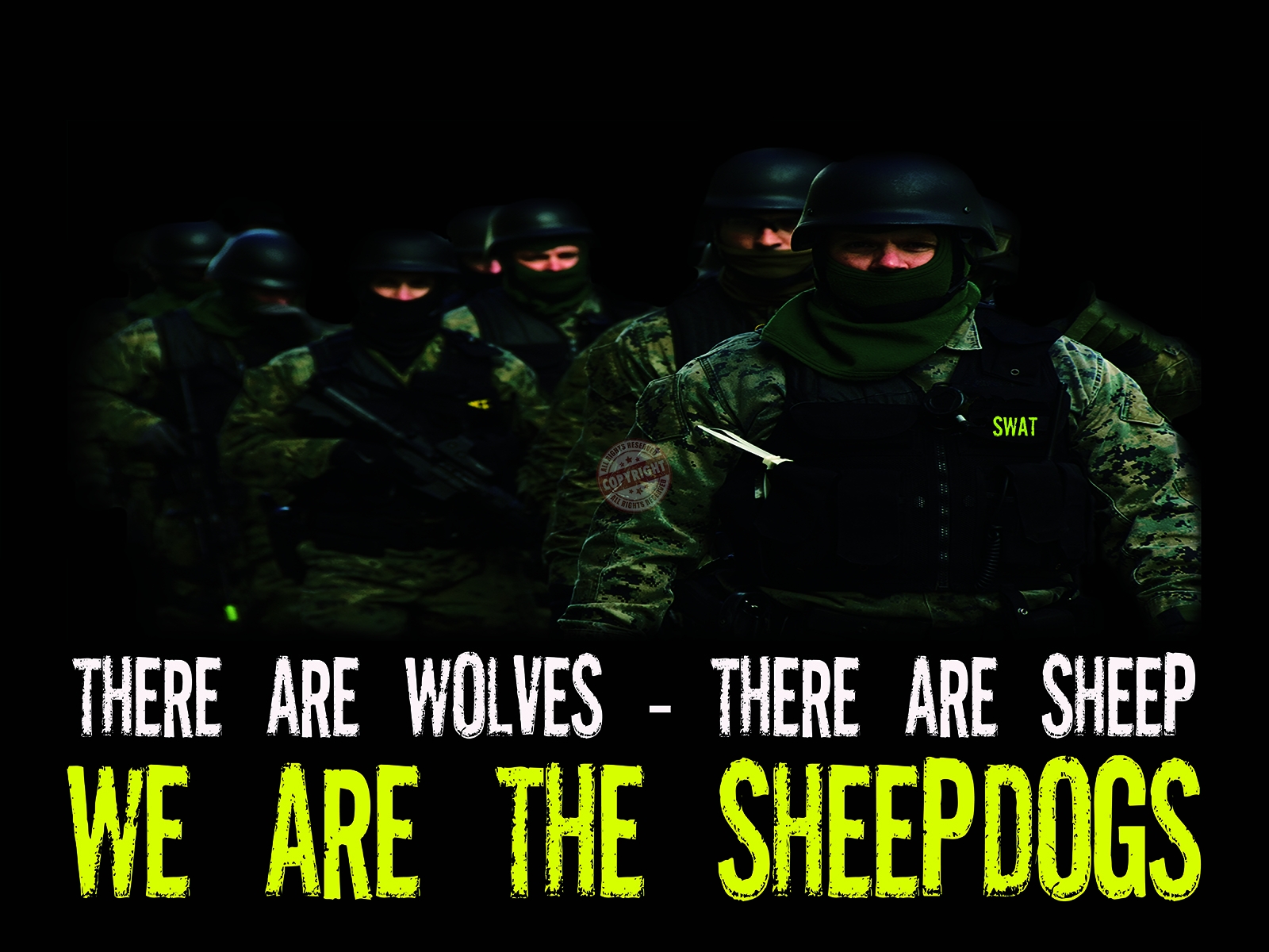Swat Sheepdog Poster