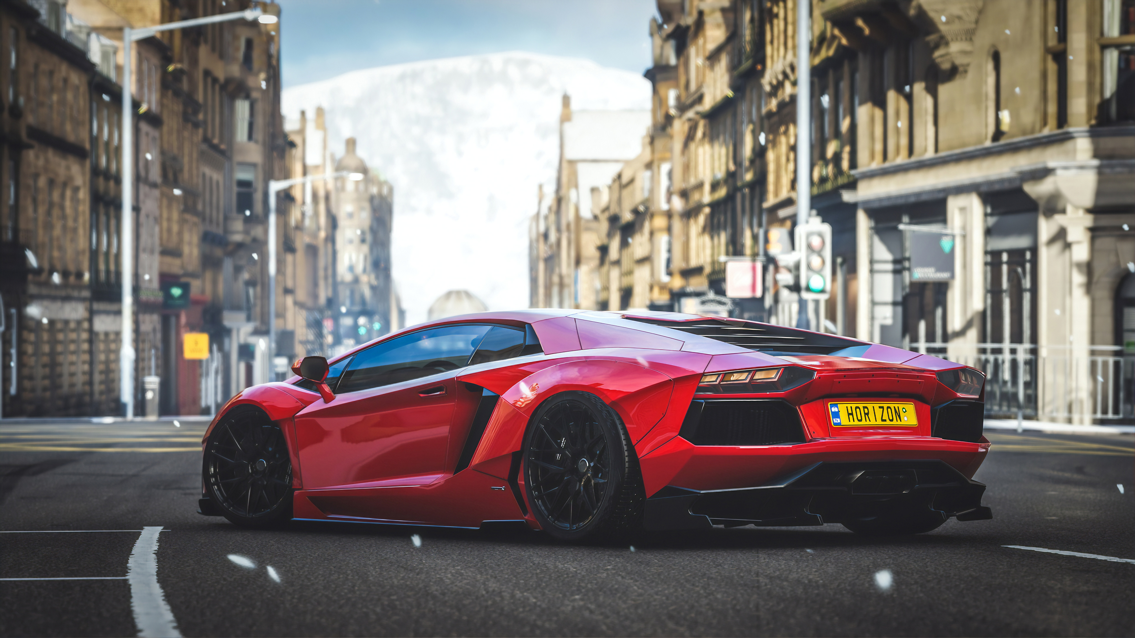 Forza Horizon Lambo 4k HD Wallpaper Image Photos And Picture