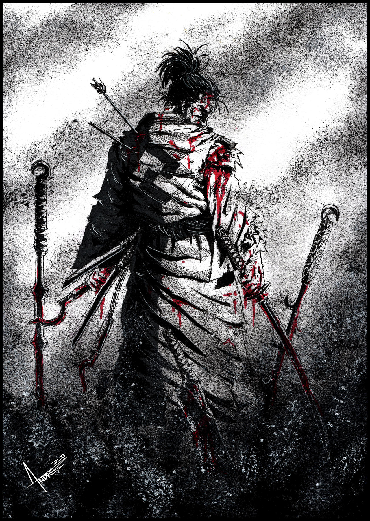 Blade Of Immortal Manji By Andres Concept