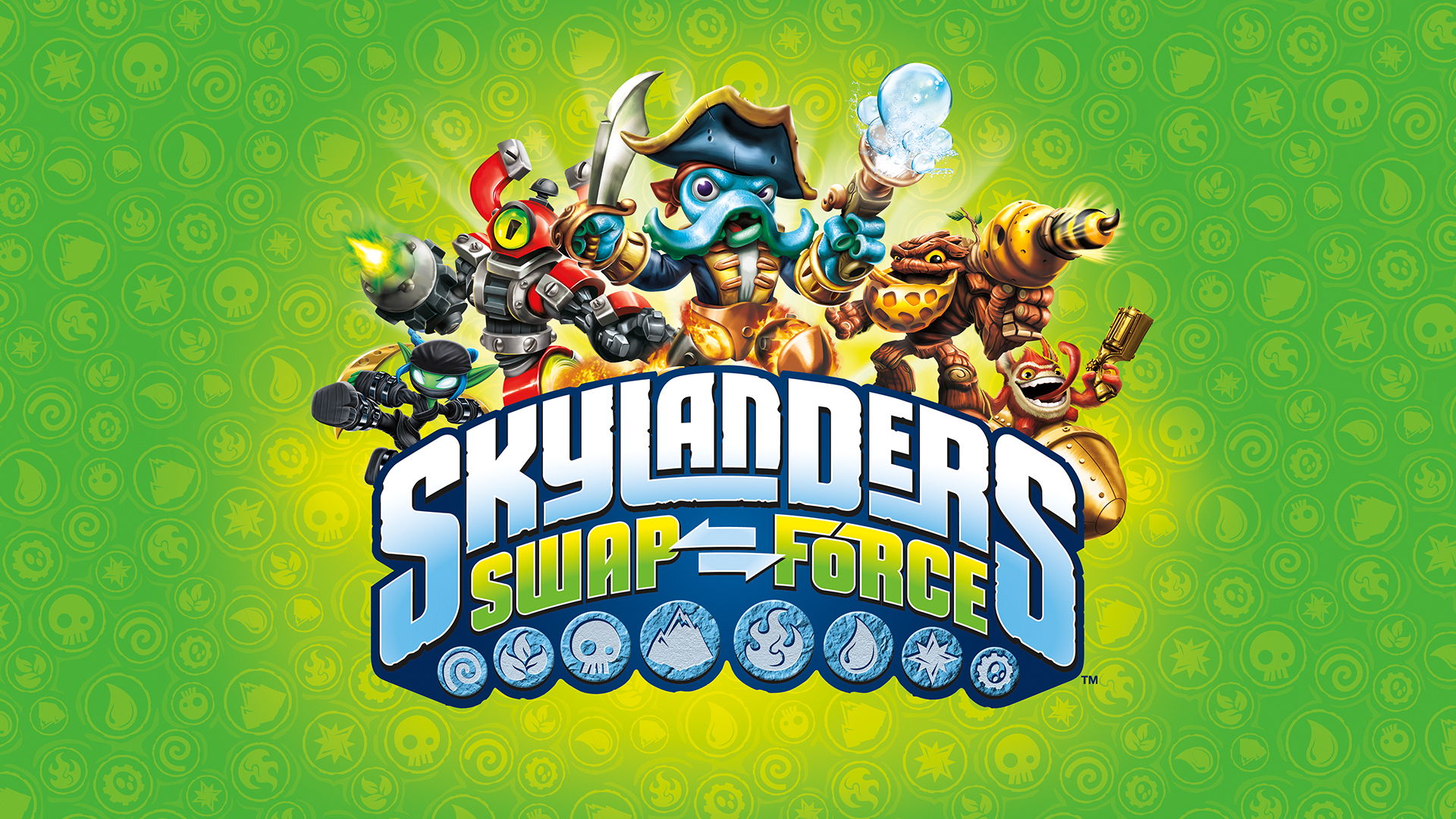 Skylanders Swap Force Video Game Wallpaper Of