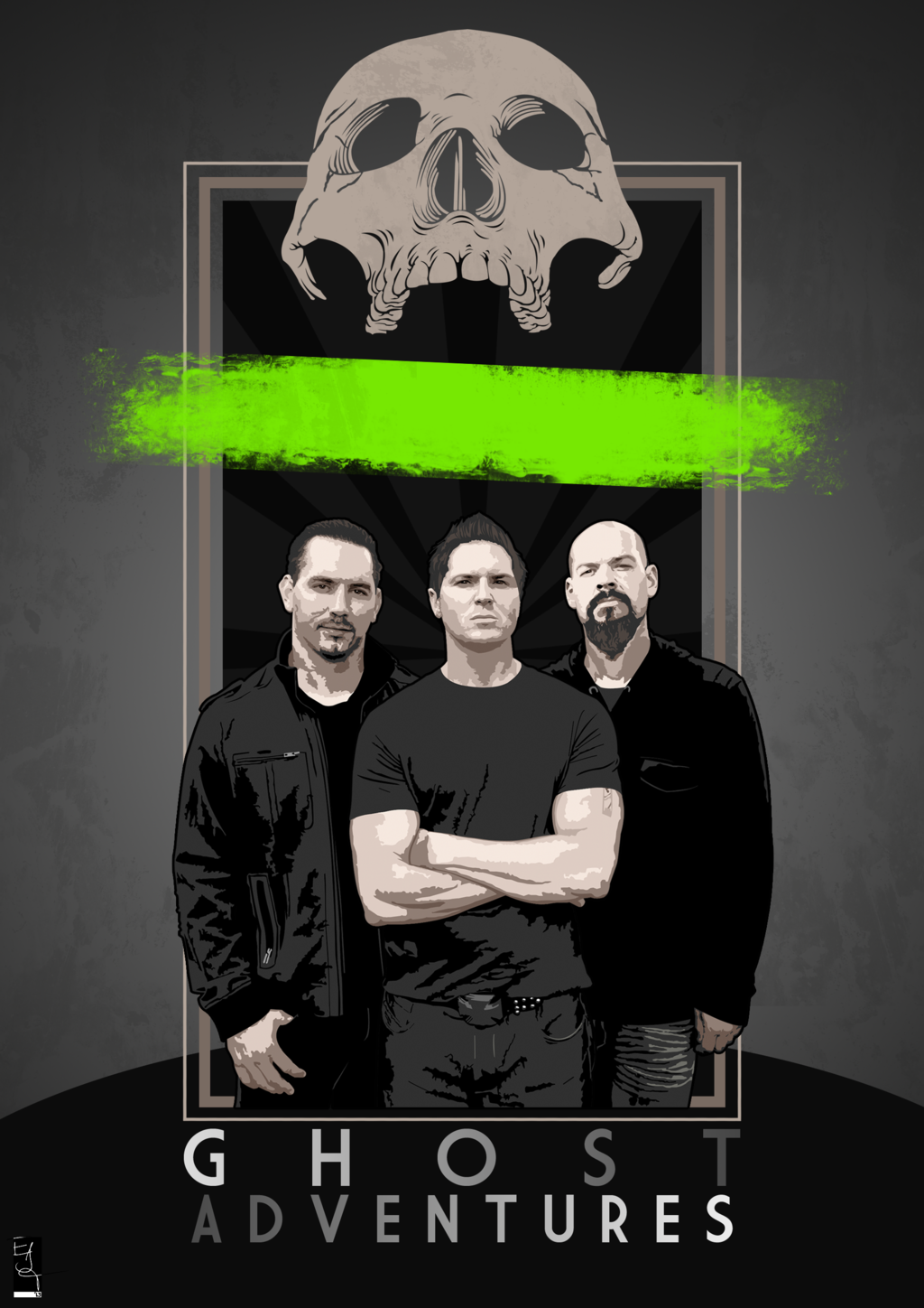 Ghost Adventures Poster By Ejtworks