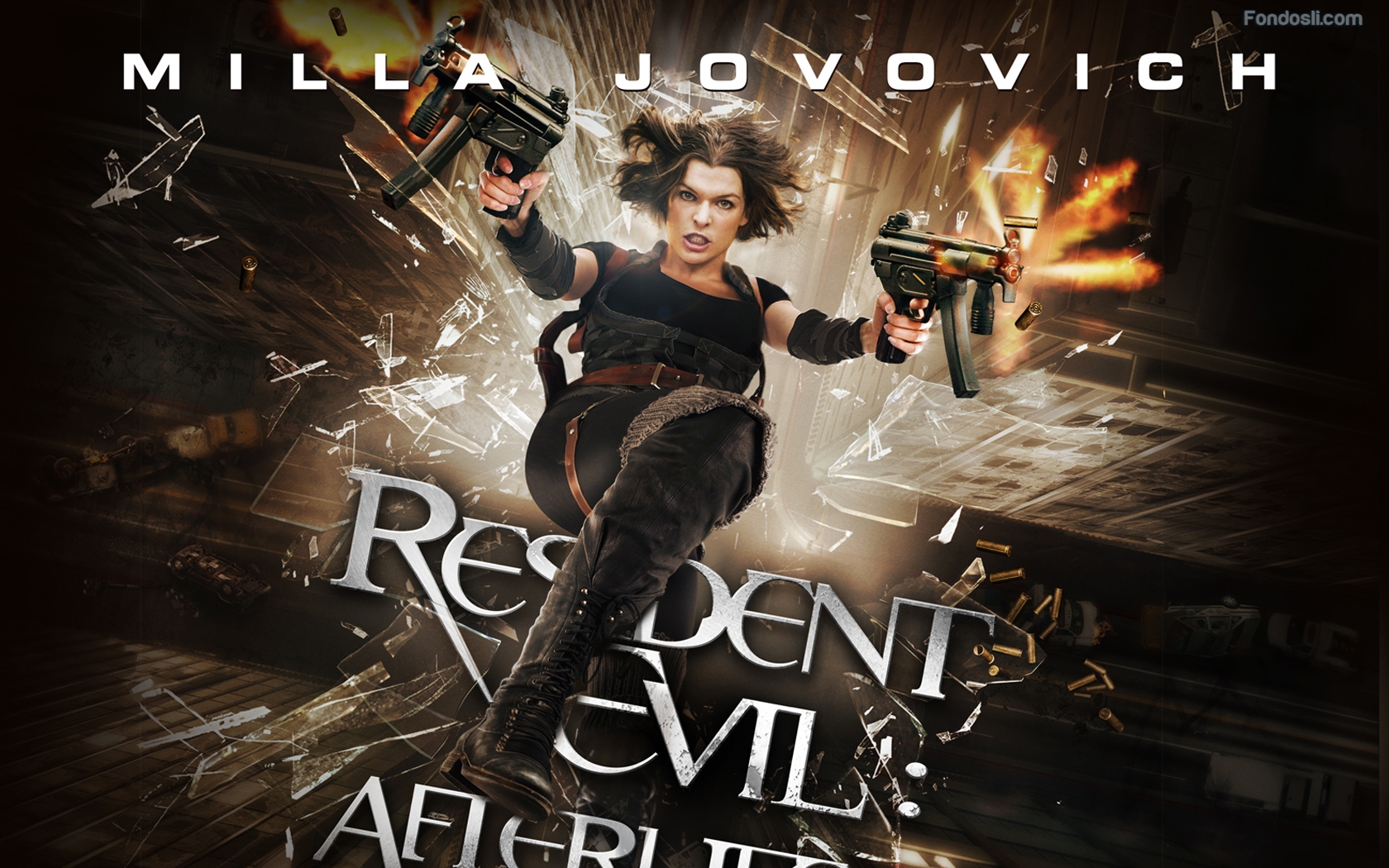 Descargar Imagen Milla Jovovich Resident Evil HD Widescreen Gratis
