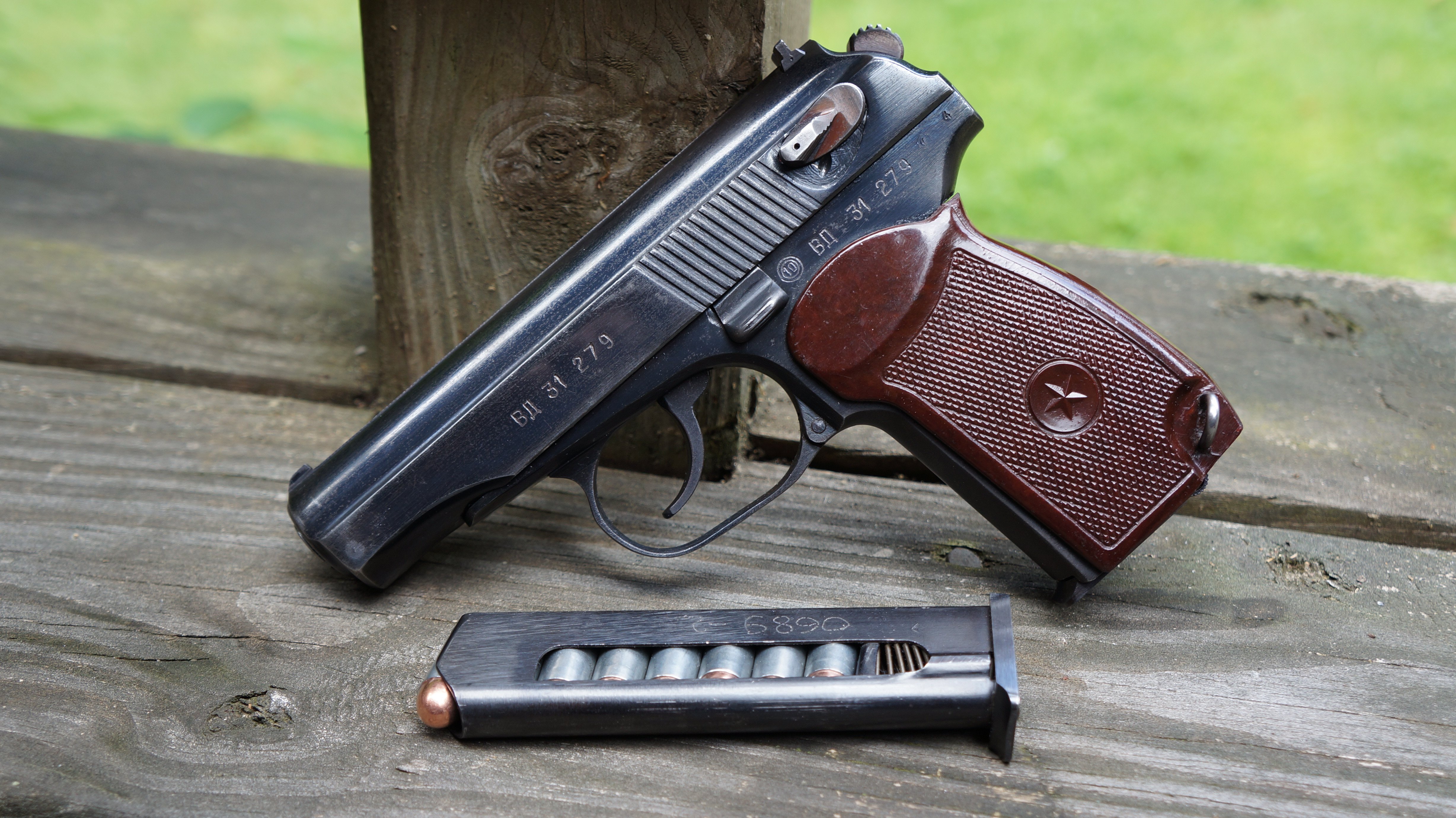 Shop Makarov Pistol Cartridges Weapon Wallpaper
