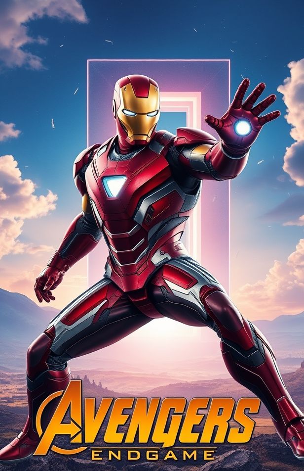 Avengers Endgame Iron Man Wallpaper