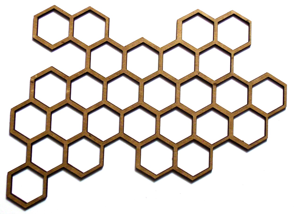 Home Chipboard Borders Background Hexagon Background
