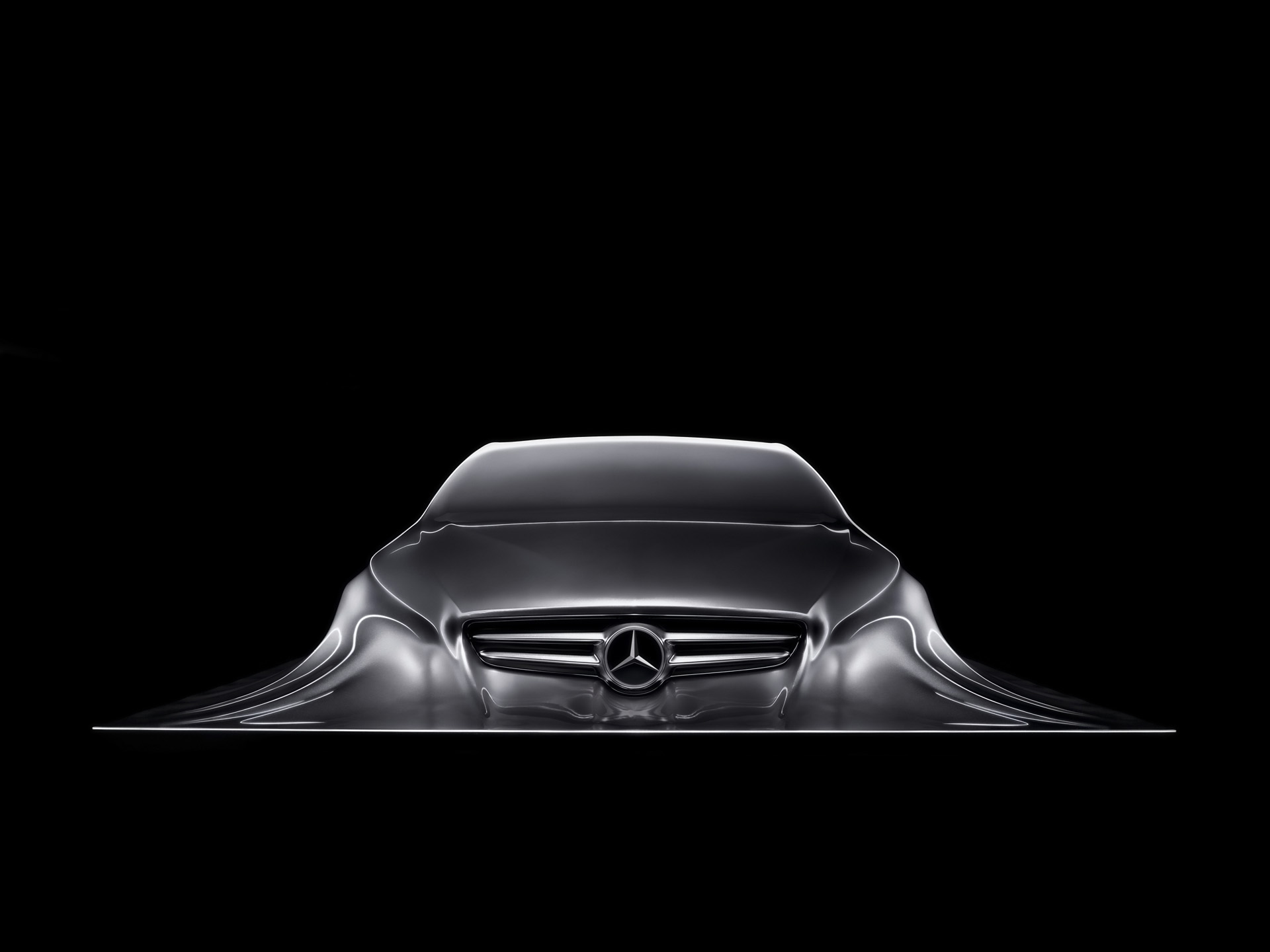 Mercedes Benz Design Sculpture Desktop Pc And Mac Wallpaper