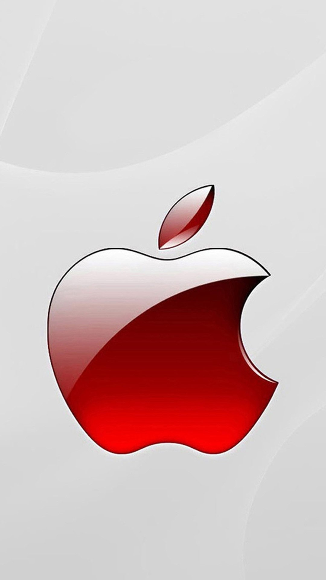 Red Apple Logo Wallpaper
