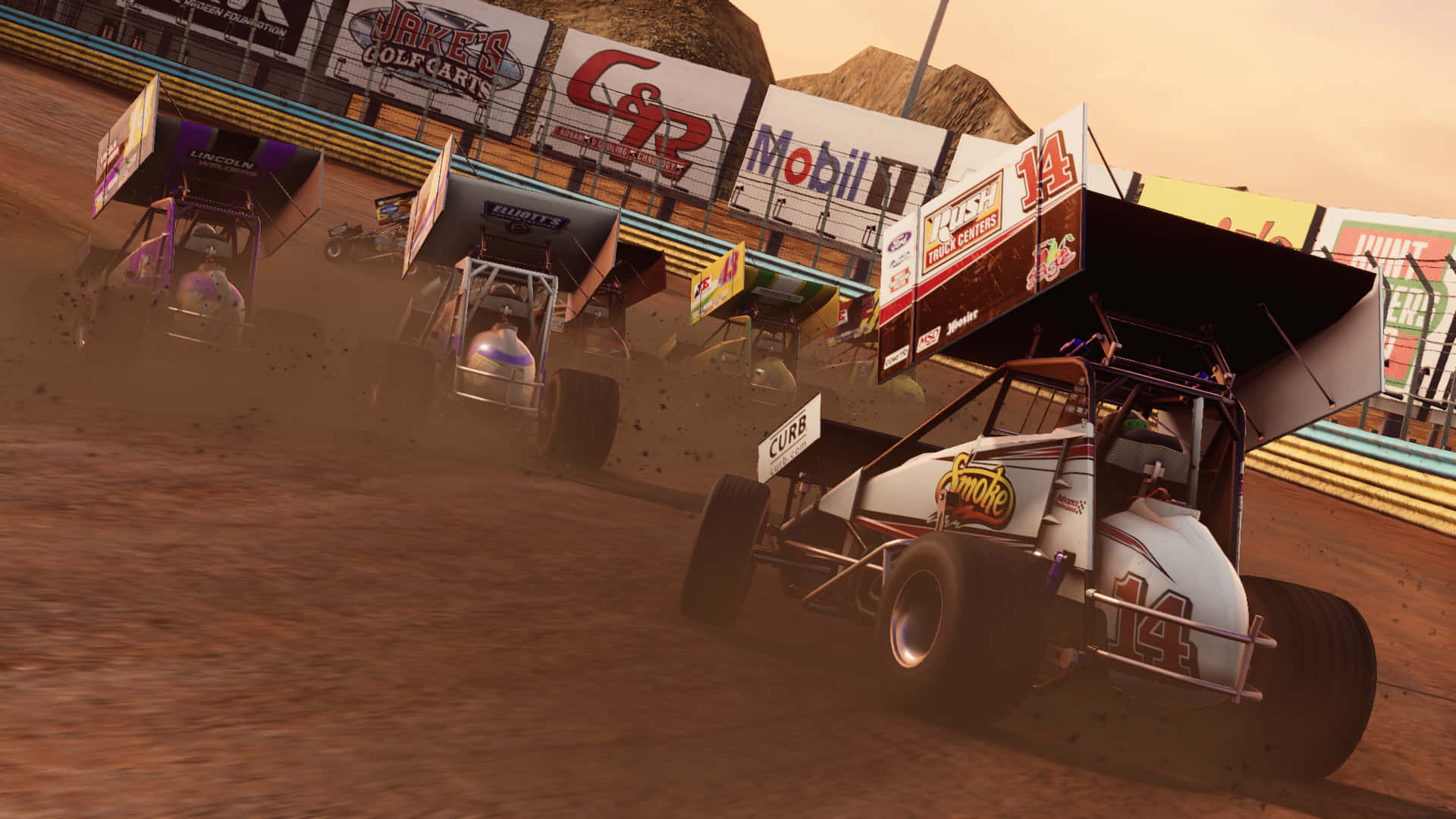 Race Into The Night Wallpaper