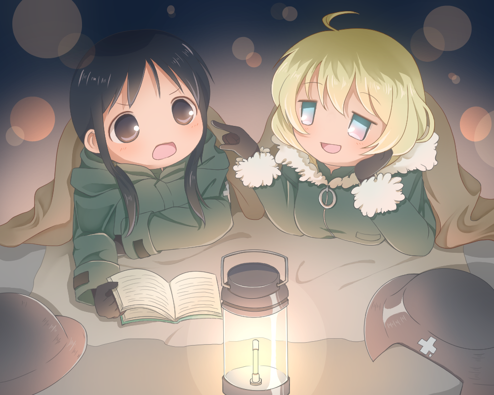 Shoujo Shuumatsu Ryokou Girls Last Tour Wallpaper