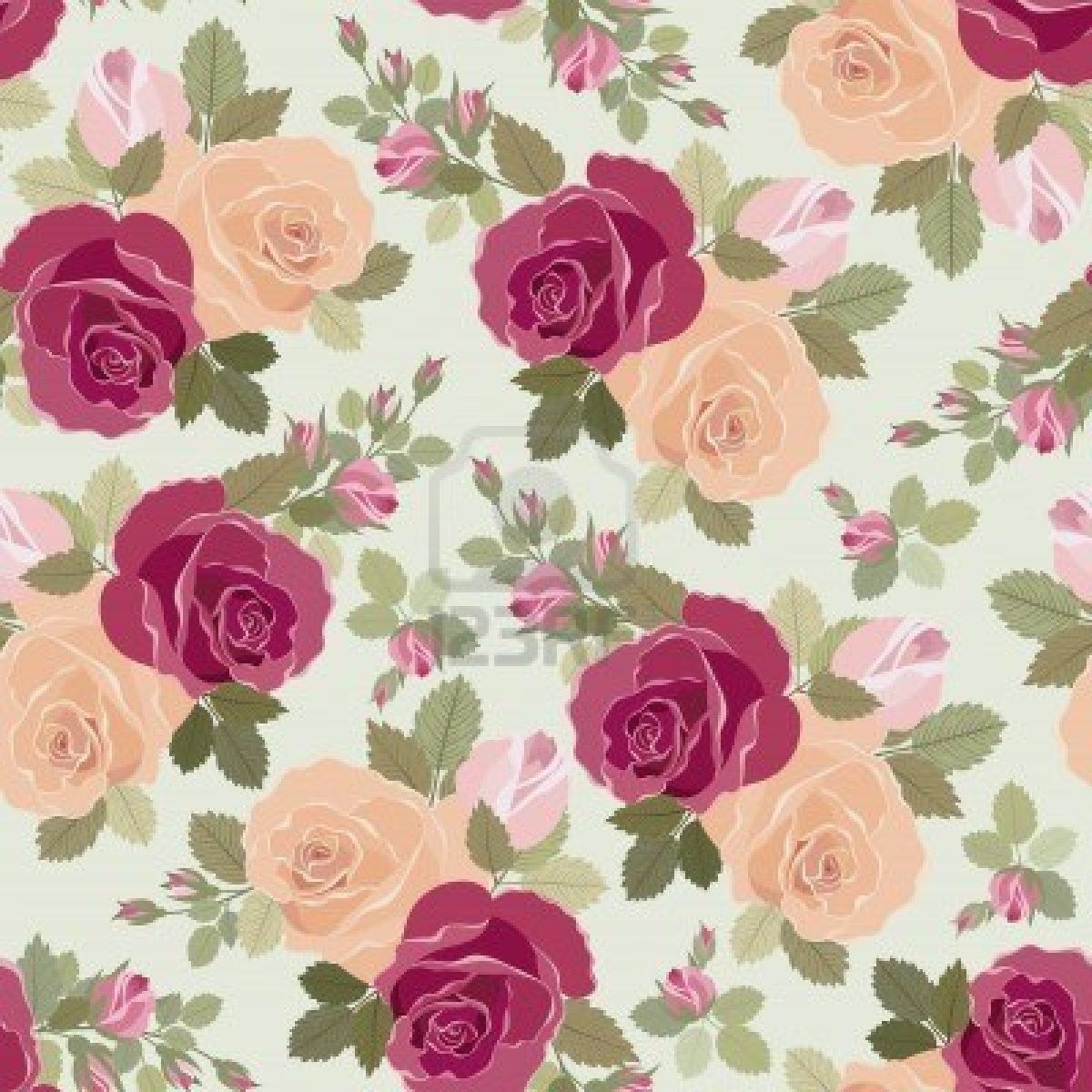 Wallpaper For Vintage Flower Iphone