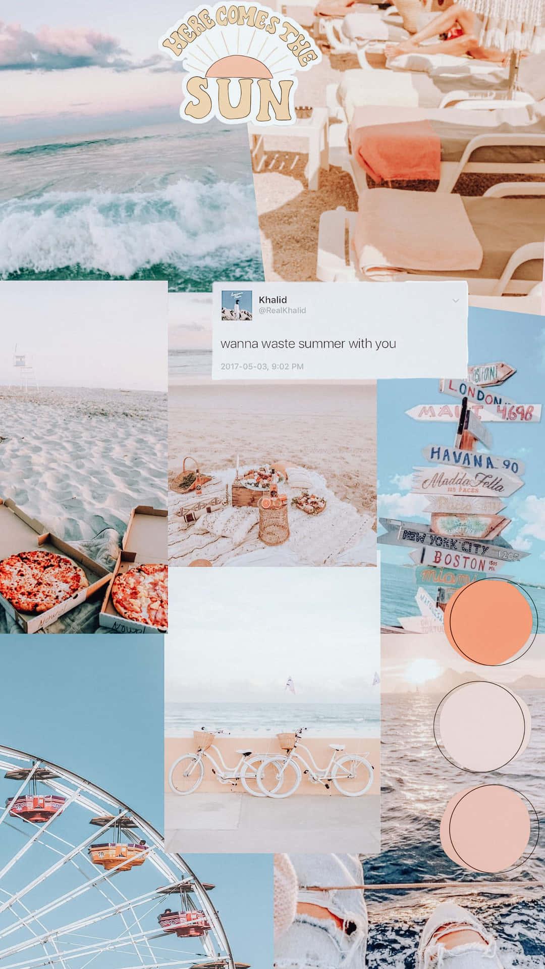 Get Inspired With This Summer Aesthetic Laptop Wallpaper