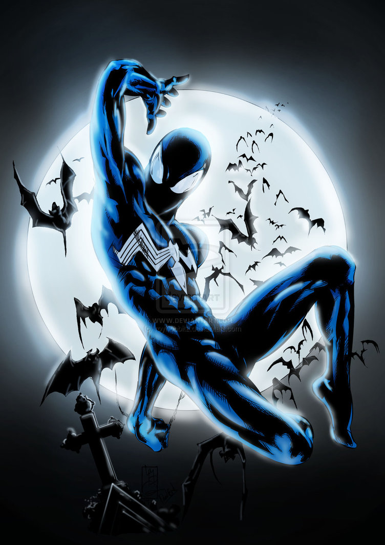 Symbiote Spiderman Wallpaper Spider Man Color By