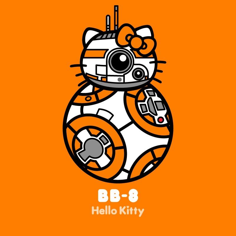 Hello Kitty Star Wars Tattoos