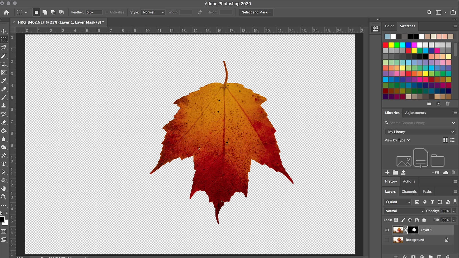 Make A Background Transparent In Photoshop