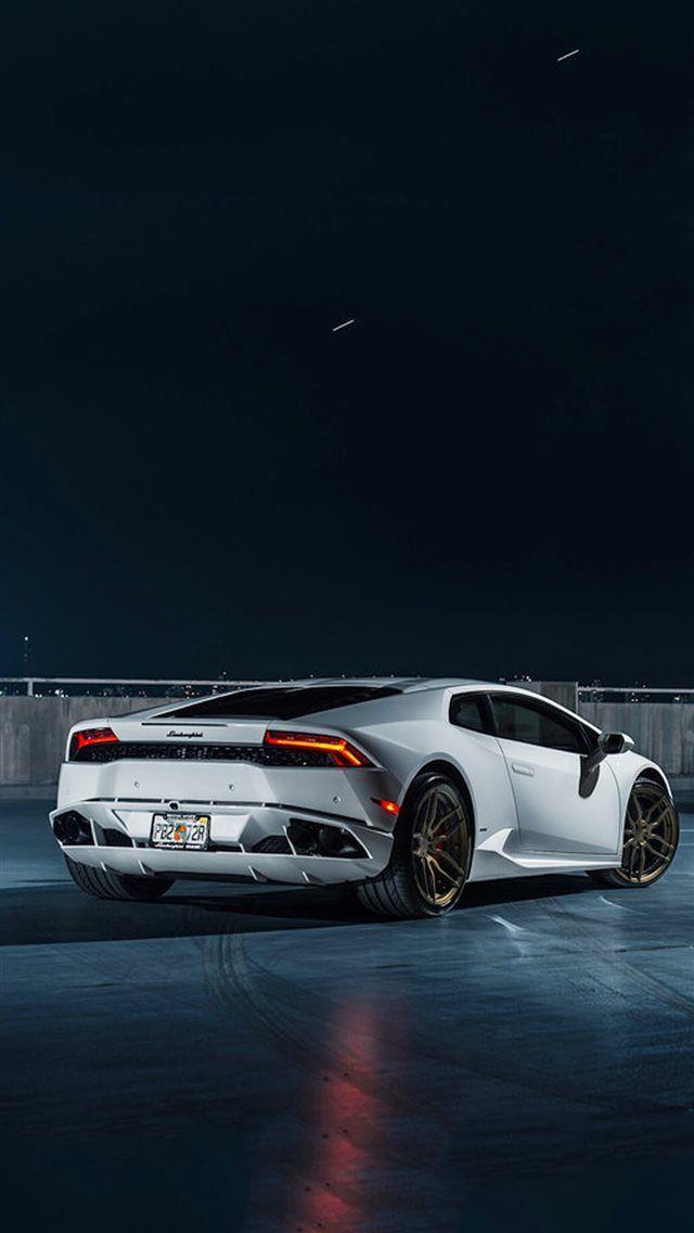 Lamborghini In Night iPhone Wallpaper