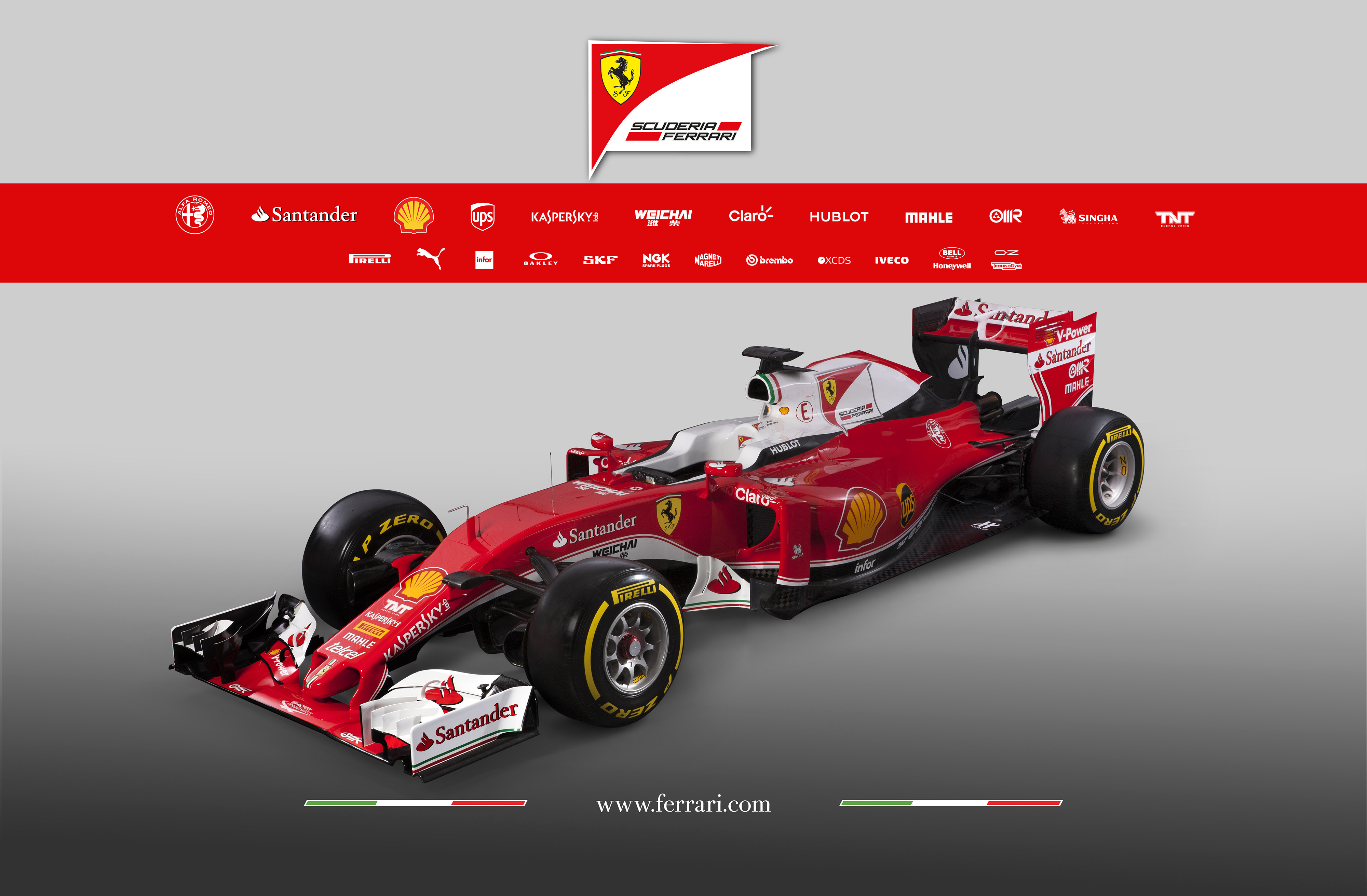 Scuderia Ferrari Fond Ecran Wallpaper
