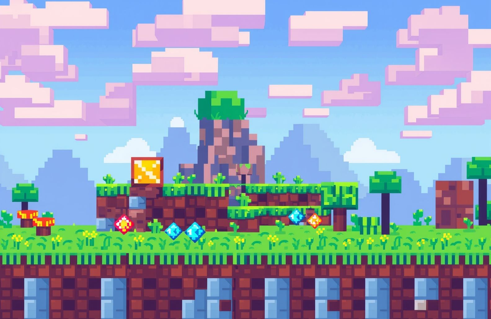 Minecraft Block Wallpaper